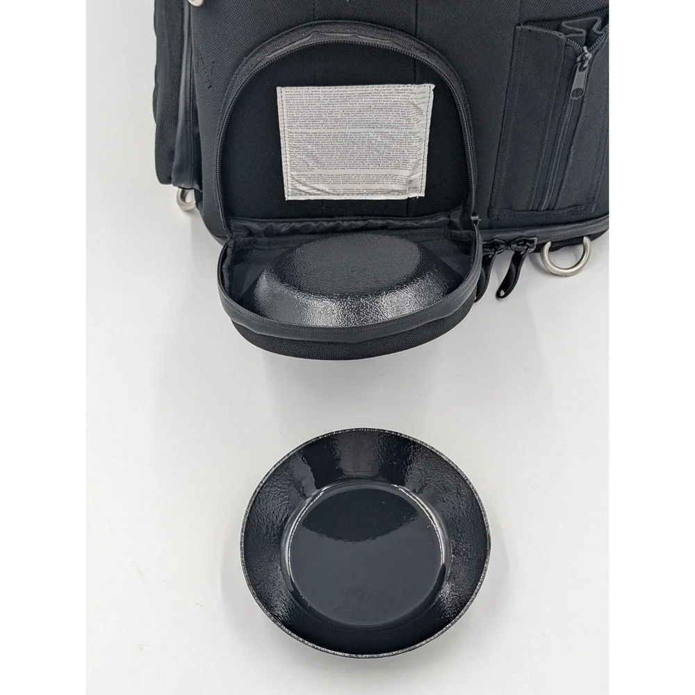 Kuryakyn Pet Palace Carrier Black Motorcycle Travel Comfort Liner 4199 W/ Straps